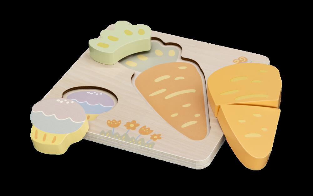Carrot Cupcake Puzzle Sideways