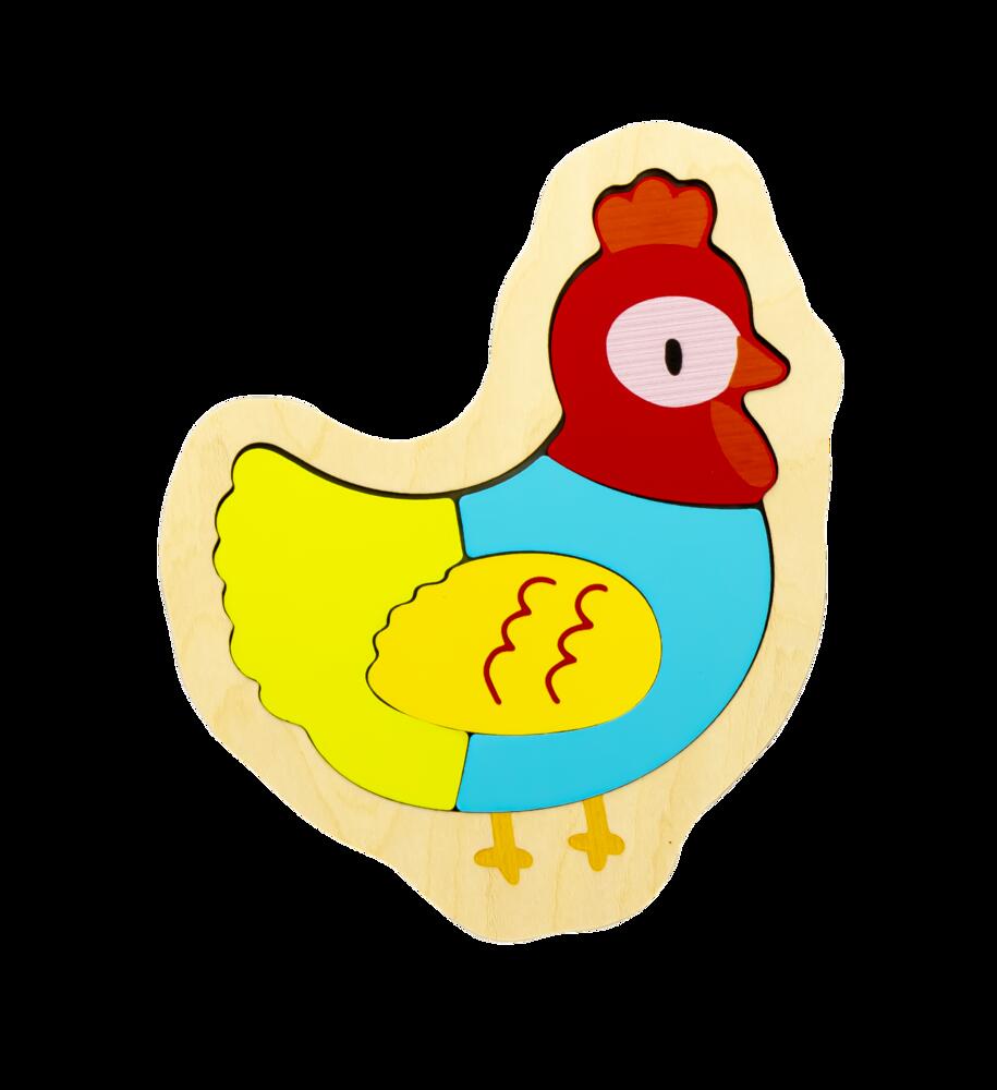 Chicken Wooden Puzzle