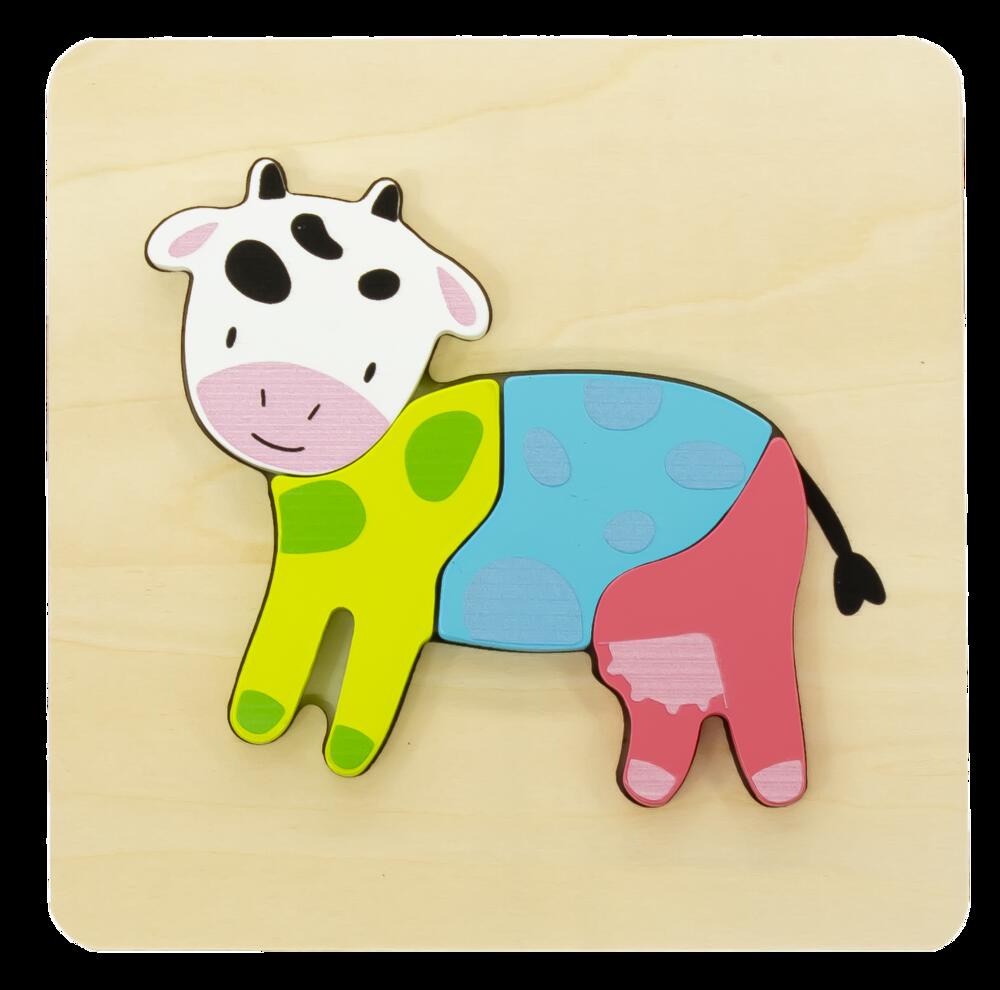 Cow Wooden Puzzle