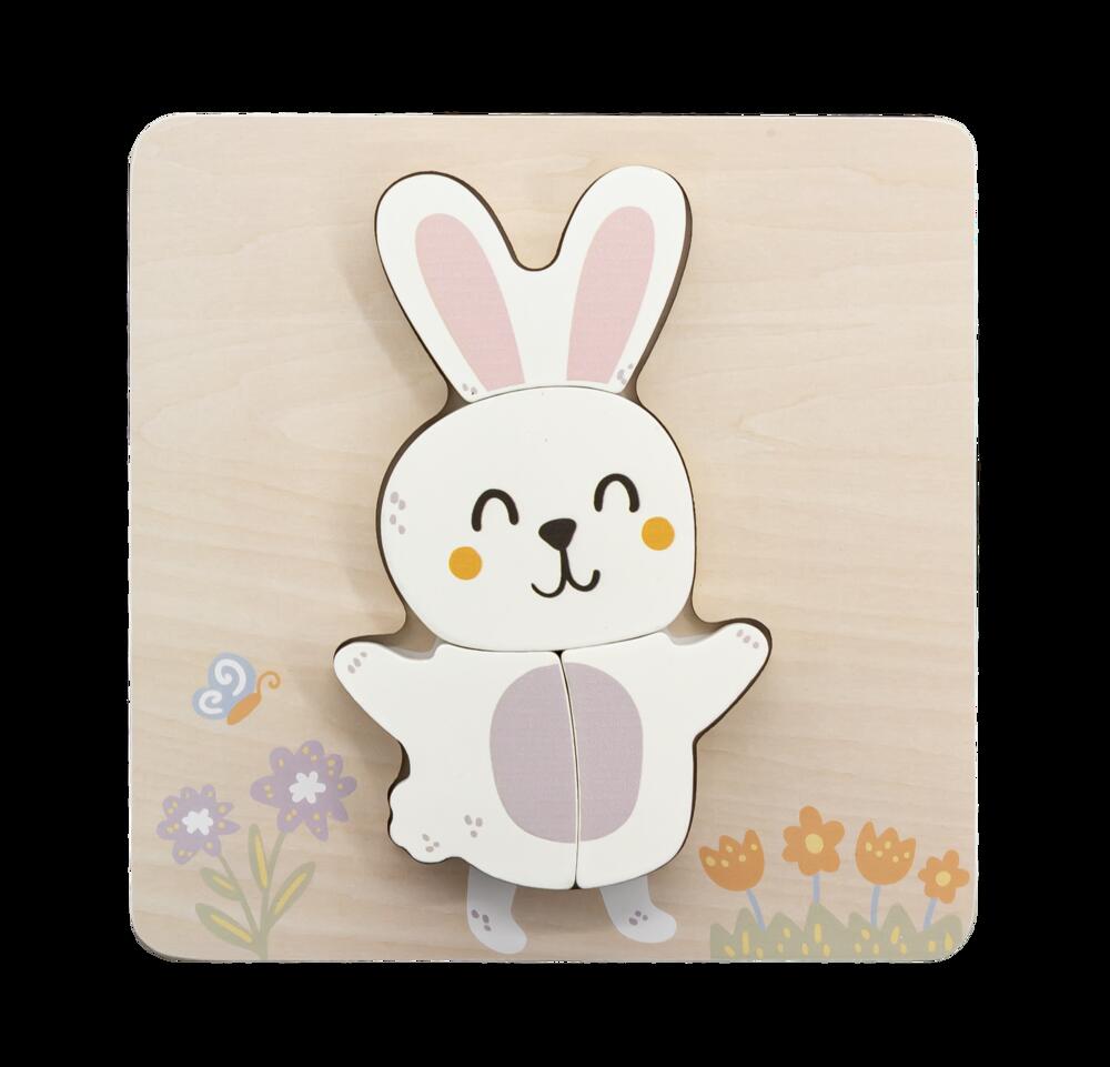 Flower Rabbit Puzzle