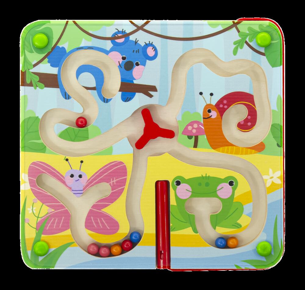 Numbered Safari Maze Game