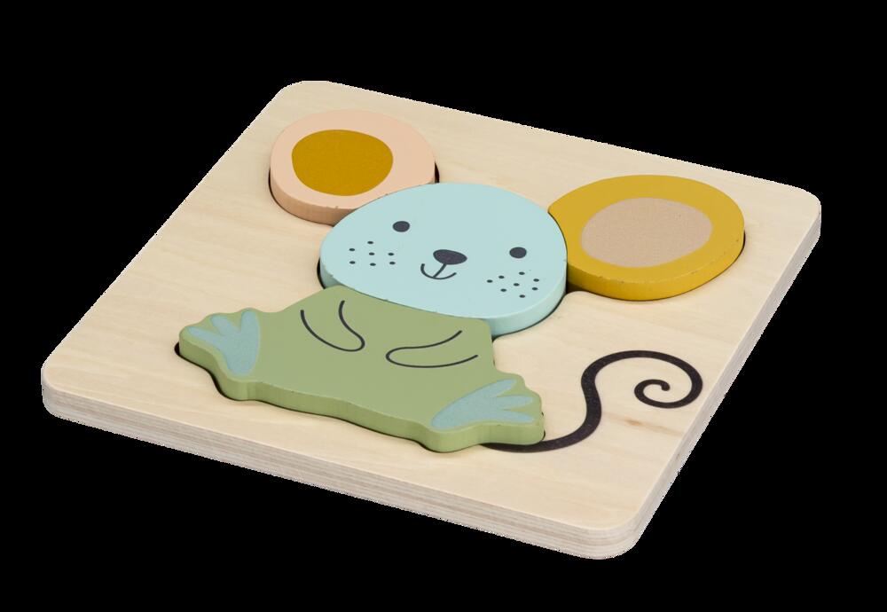 Small Animal Puzzle Bear