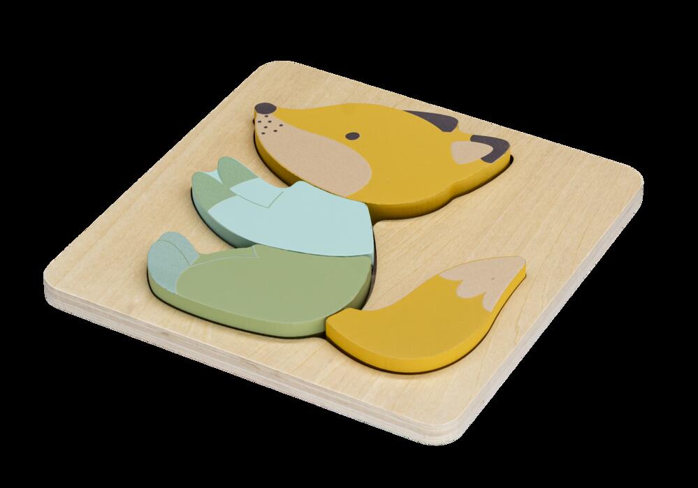 Small Animal Puzzle Fox