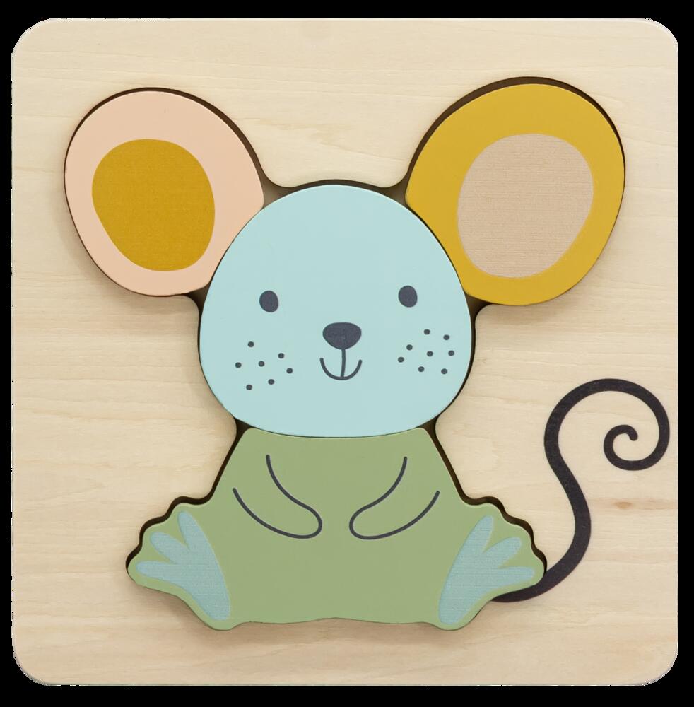 Small Animal Puzzle Mouse