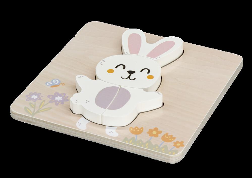 Small Animal Puzzle Tiger With Glasses