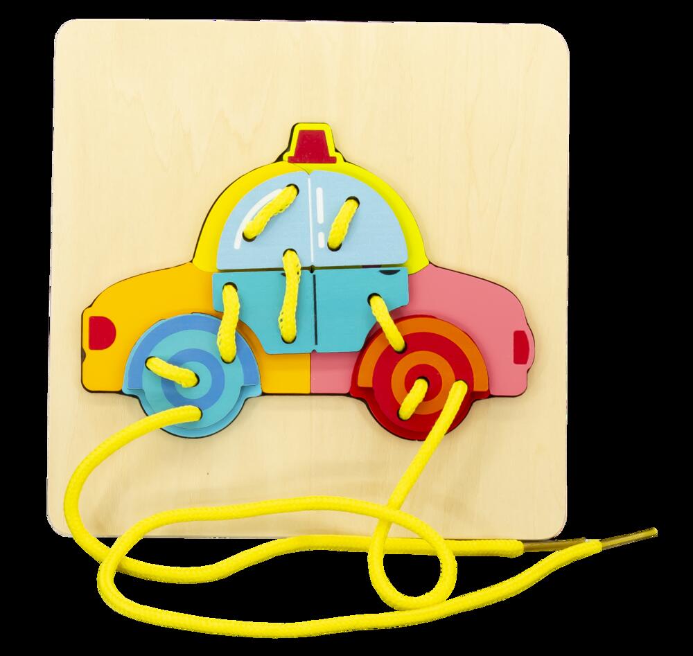 Taxi Lace Board Yellow Rope