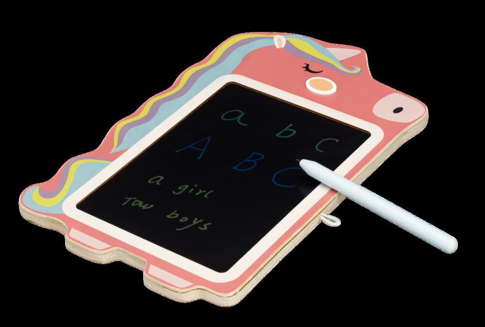 Unicorn Drawing Board With Writing