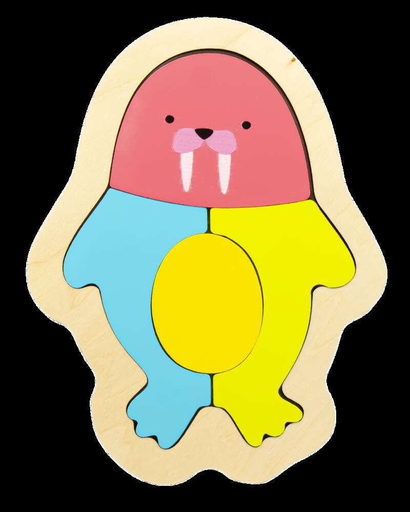 Walrus Wooden Puzzle