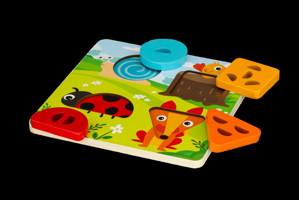 Wooden Animal Shape Puzzle