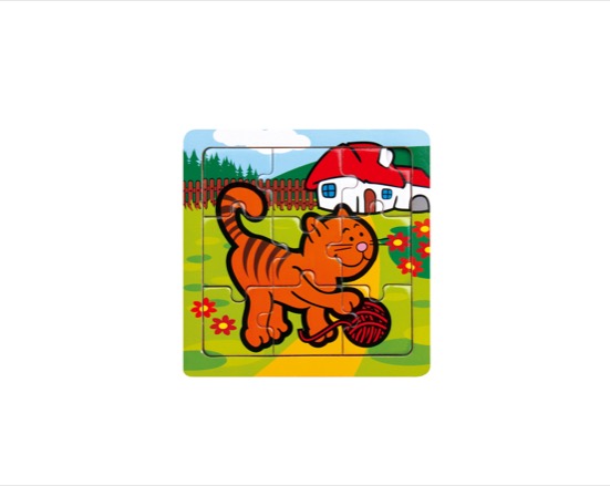 Wooden Cat Puzzle