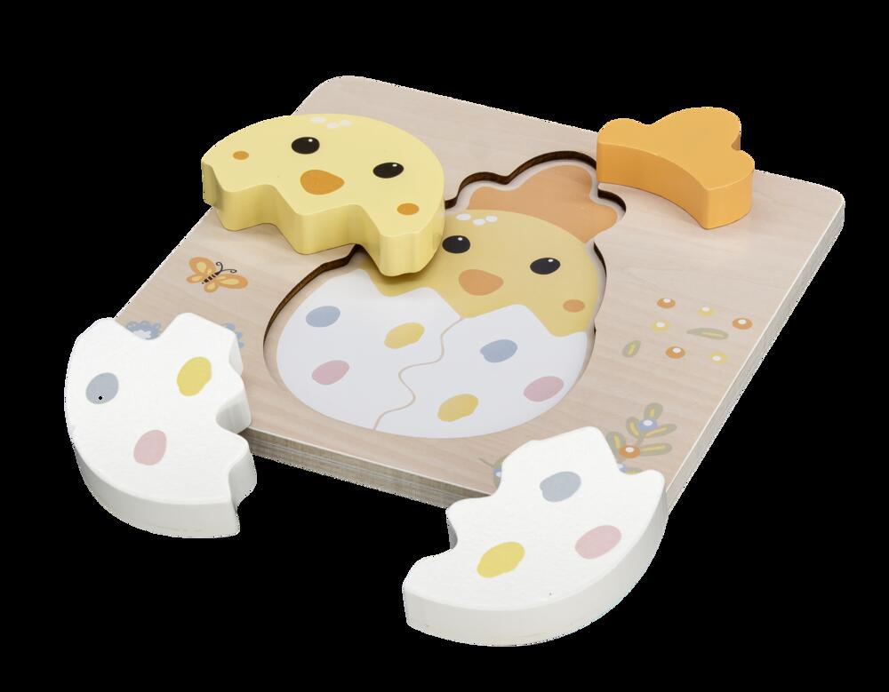 Wooden Chick Puzzle