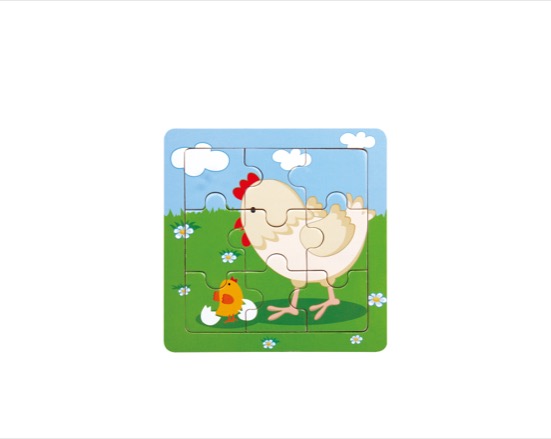 Wooden Chicken Puzzle