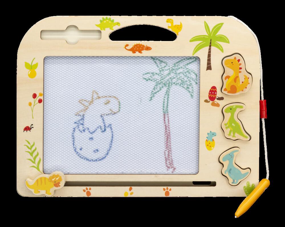 Wooden Dinosaur Drawing Board