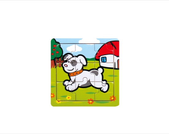 Wooden Dog Puzzle