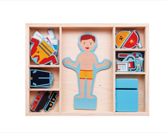 Wooden Dress Up Puzzle