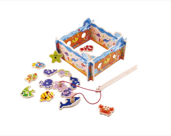 Wooden Fishing Game
