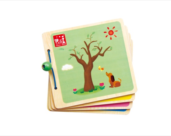 Wooden Flip Book