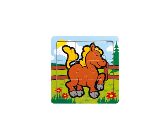 Wooden Horse Puzzle