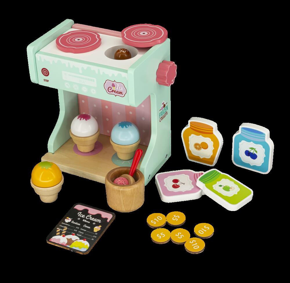 Wooden Ice Cream Shop