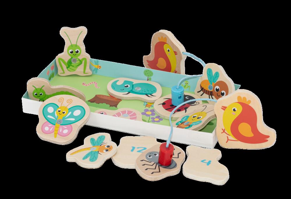 Wooden Insect Lacing Puzzle