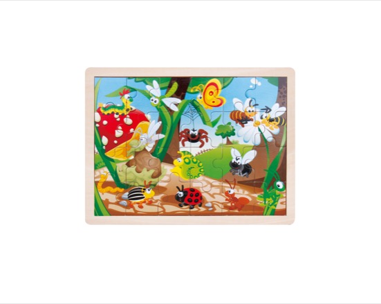 Wooden Insect Puzzle