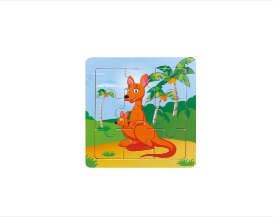 Wooden Kangaroo Puzzle