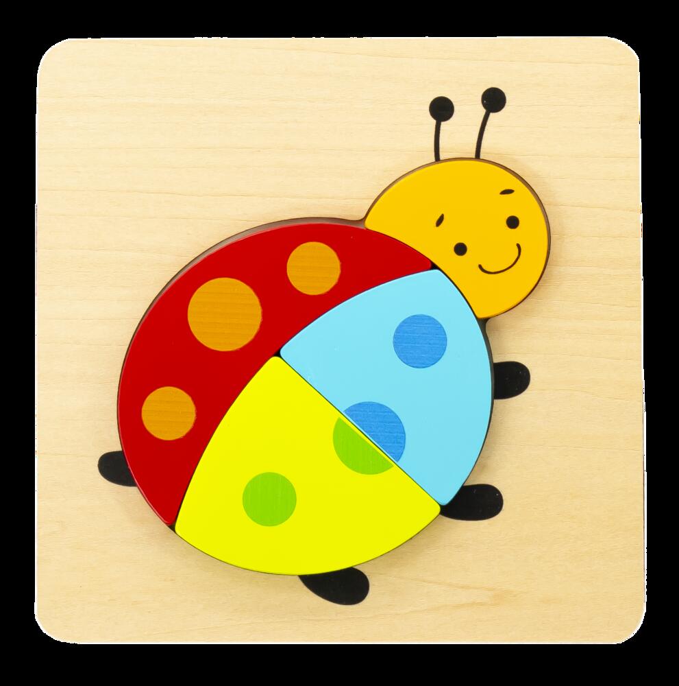 Wooden Ladybug Puzzle