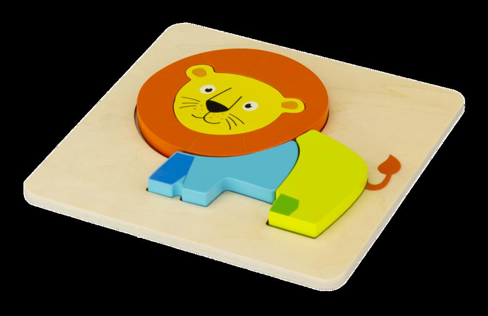 Wooden Lion Puzzle
