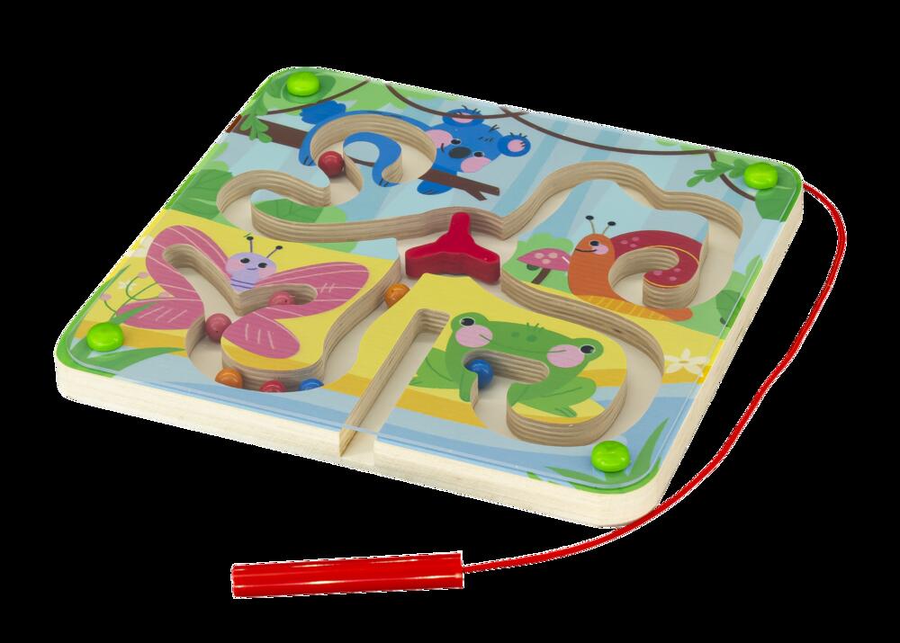 Wooden Magnetic Animal Maze
