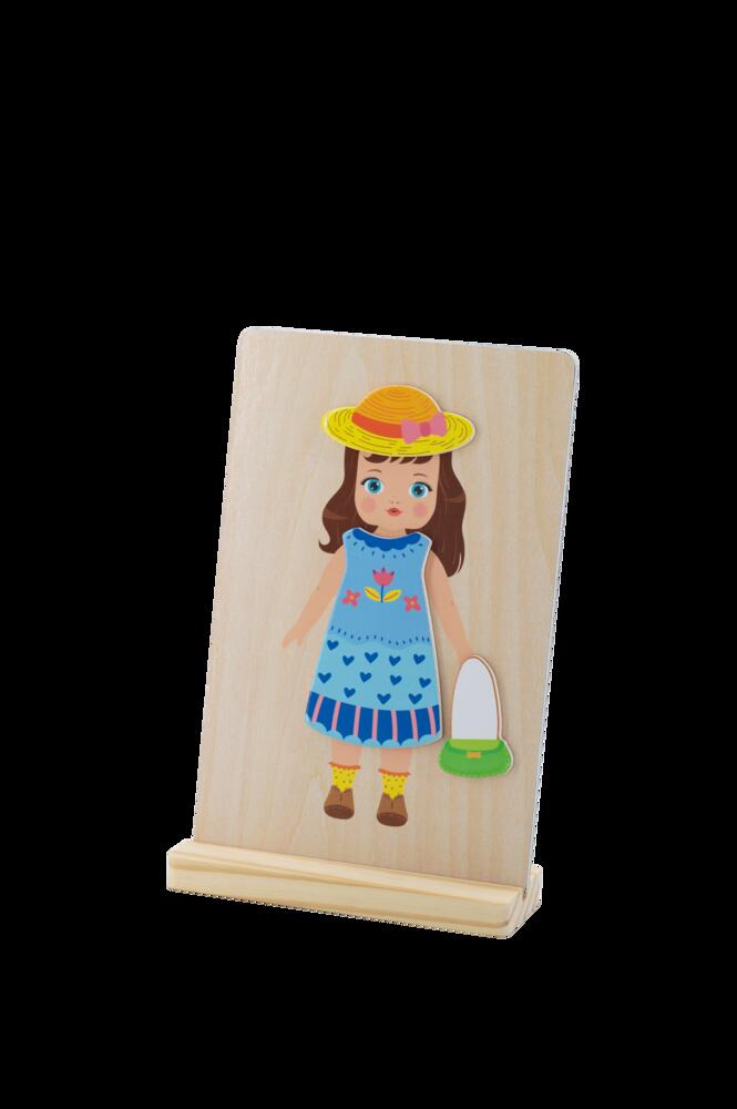 Wooden Magnetic Dress Up Puzzle