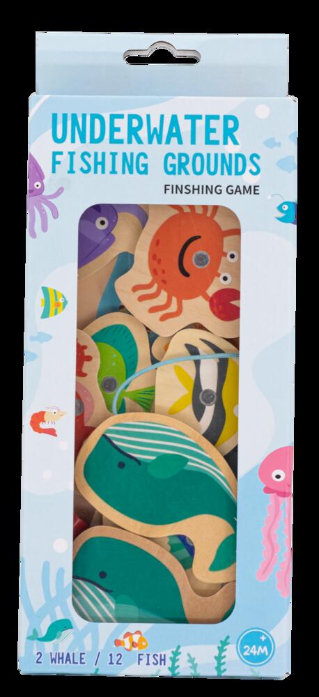 Wooden Magnetic Fishing Game