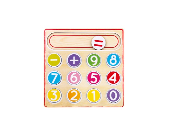 Wooden Math Calculator