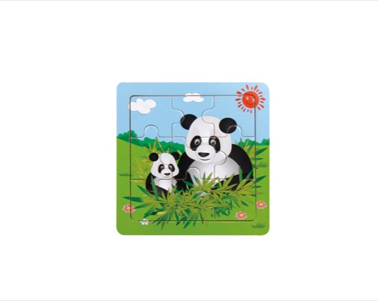 Wooden Panda Puzzle