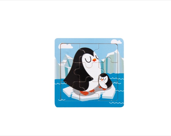 Wooden Penguin Puzzle