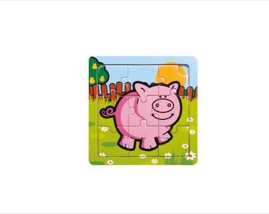 Wooden Pig Puzzle
