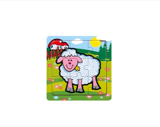 Wooden Sheep Puzzle