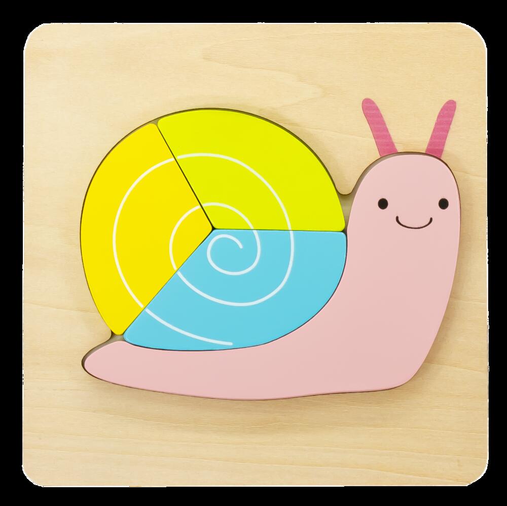 Wooden Snail Puzzle