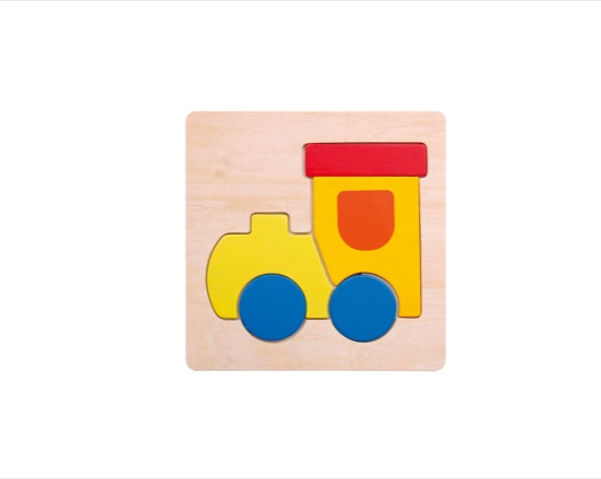 Wooden Train Puzzle