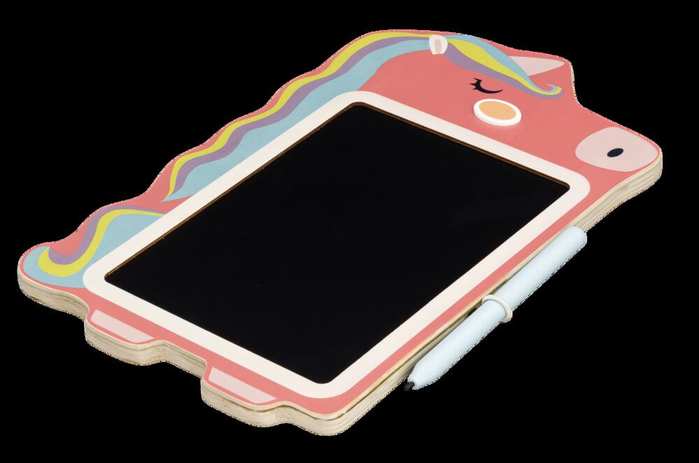 Wooden Unicorn Tablet