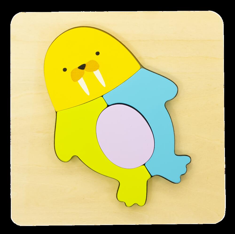 Wooden Walrus Puzzle