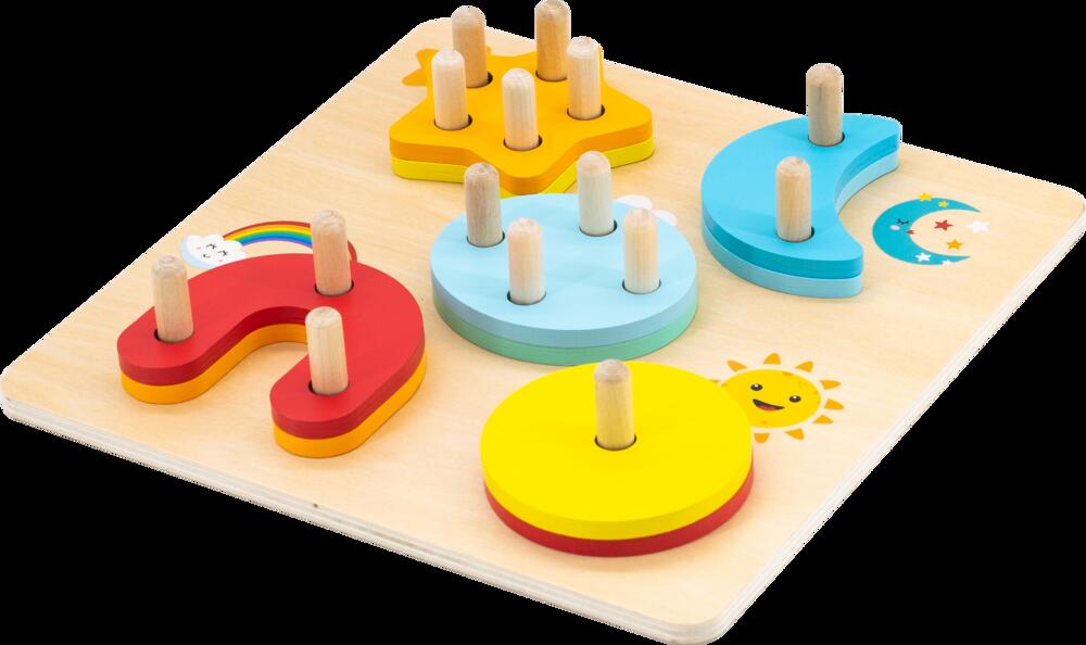 Wooden Weather Peg Puzzle